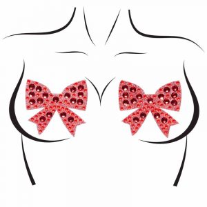 Leg Avenue - Bows Nippelabdeckungen, Eine Grosse