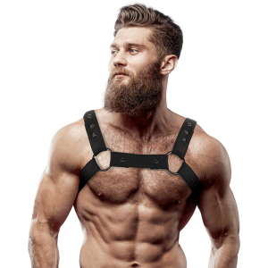 Fetish Submissive Attitude - Verstellbarer Neopren-brust-sportgurt Für Mnner