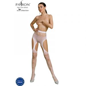 Passion - Eco Collection Bodystocking Eco S005 Weiss