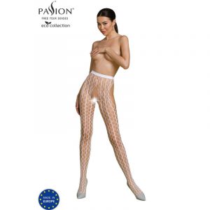 Passion - Eco Collection Bodystocking Eco S007 Weiss