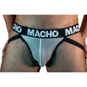 Macho - Mx26x1 Jock Grid Weiss S