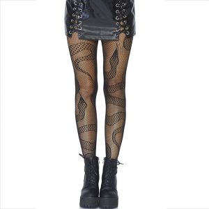 Leg Avenue - Strompfe Net Snakes Schwarz