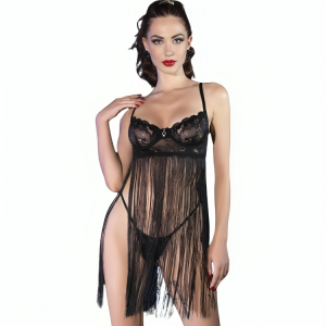 Chilirose - Cr 4496 Babydoll Schwarz