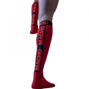 Macho - Dünne Socken Einheitsgrösse Rot