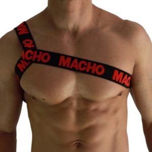 Macho - Römisches Harness Rot