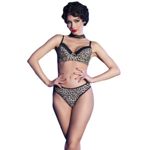 Chilirose - Cr 4727 Bikini 2 Stück Wildcat S