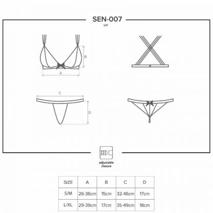 Obsessive Sensual – Sen-007 Set Dos Piezas