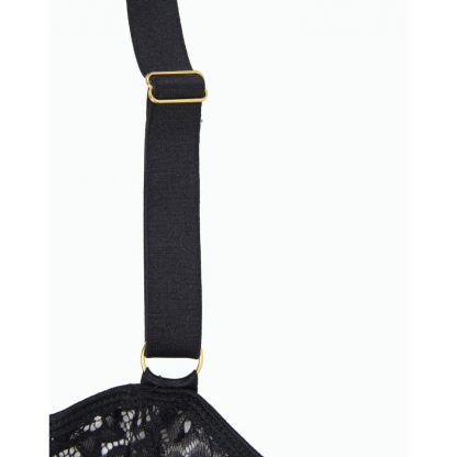 Subblime Corset Negro Con Cinturon - Imagen 4