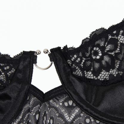 Subblime Corset Negro Con Cinturon