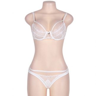 Subblime Queen Plus Set Dos Piezas Con Tirantas Blanco