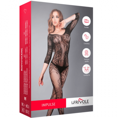 Le Frivole – 04518 Bodystocking Negro S/L