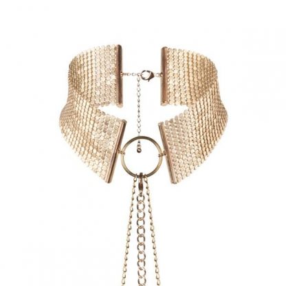 Dosir Motallique Collar Metolico Dorado - Imagen 3