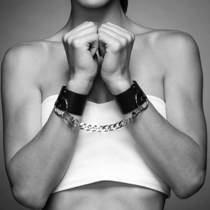Bijoux Indiscrets Maze Esposas Y Brazaletes Negro - Imagen 3