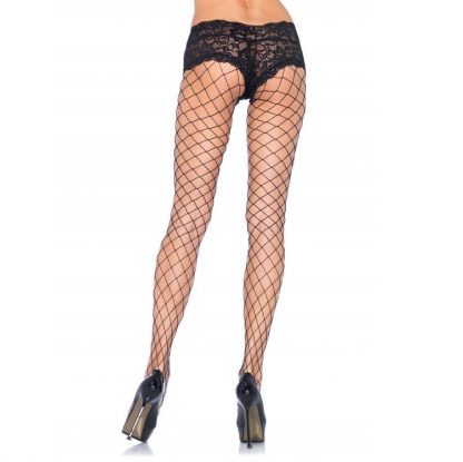 Leg Avenue Pantys De Red Con Short De Encaje Talla Unica - Imagen 2
