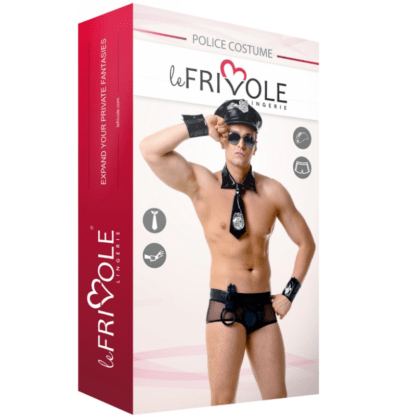 Le Frivole – Disfraz Policia Hombre 4 Piezas L