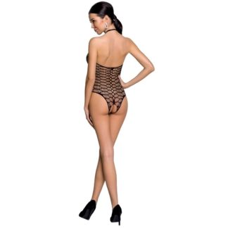 Passion Woman Bs087 Bodystocking Negro Talla Unica