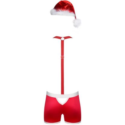 Obsessive – Mr Claus Boxer Con Tirantes Y Gorro