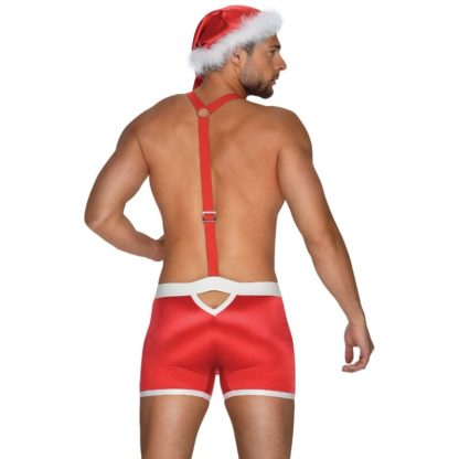 Obsessive – Mr Claus Boxer Con Tirantes Y Gorro