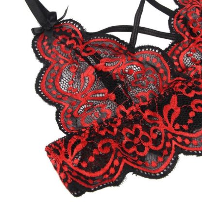 SUBBLIME SET DOS PIEZAS TOP Y PANTIES DE ENCAJES - Imagen 4