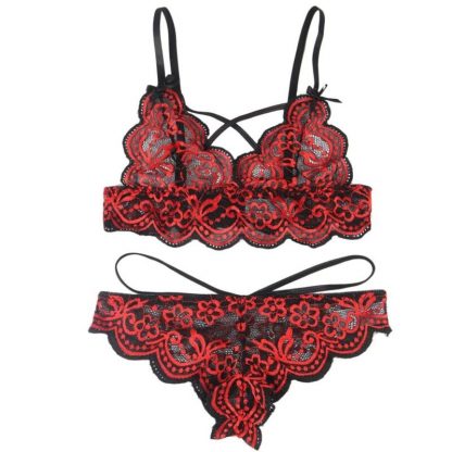 SUBBLIME SET DOS PIEZAS TOP Y PANTIES DE ENCAJES - Imagen 5