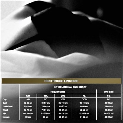 Penthouse Open Secret Tanga Negro - Imagen 3