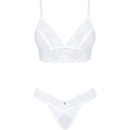 Obsessive – Heavenlly 2-pcs Set Sujetador y Tanga