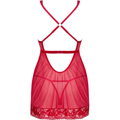 Obsessive – Lacelove Babydoll & Tanga Rojo