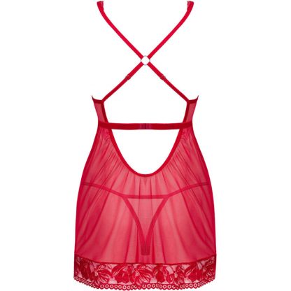 Obsessive – Lacelove Babydoll & Tanga Rojo