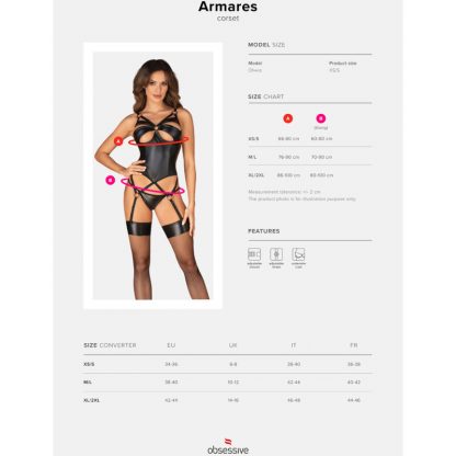 Obsessive – Armares Corset & Tanga